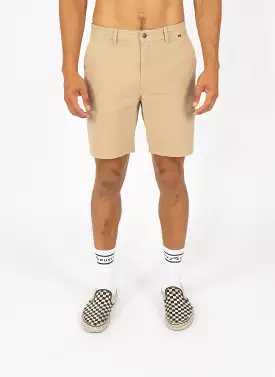 Rusty USA Cardiff 18 Walkshort - Khaki KHAKI