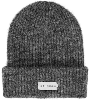 Röhnisch Chunky Beanie Grey Melange | Buy Röhnisch Chunky Beanie Grey Melange here | Outnorth