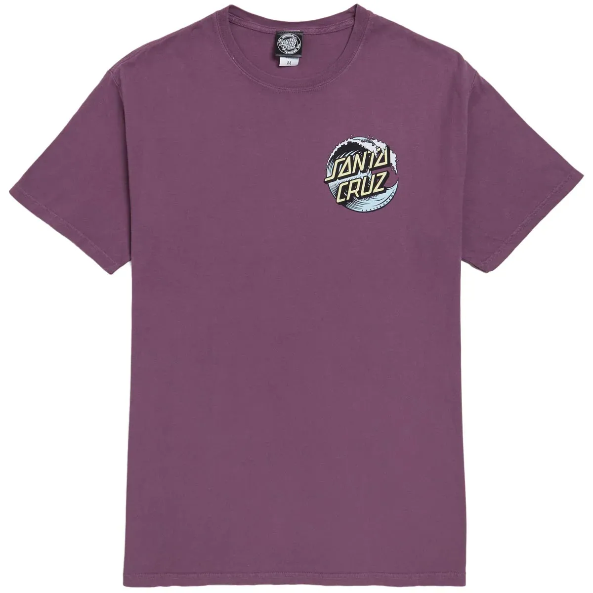 Santa Cruz Womens Wave Dot Boyfriend Tee (Purple Plum Raisin)