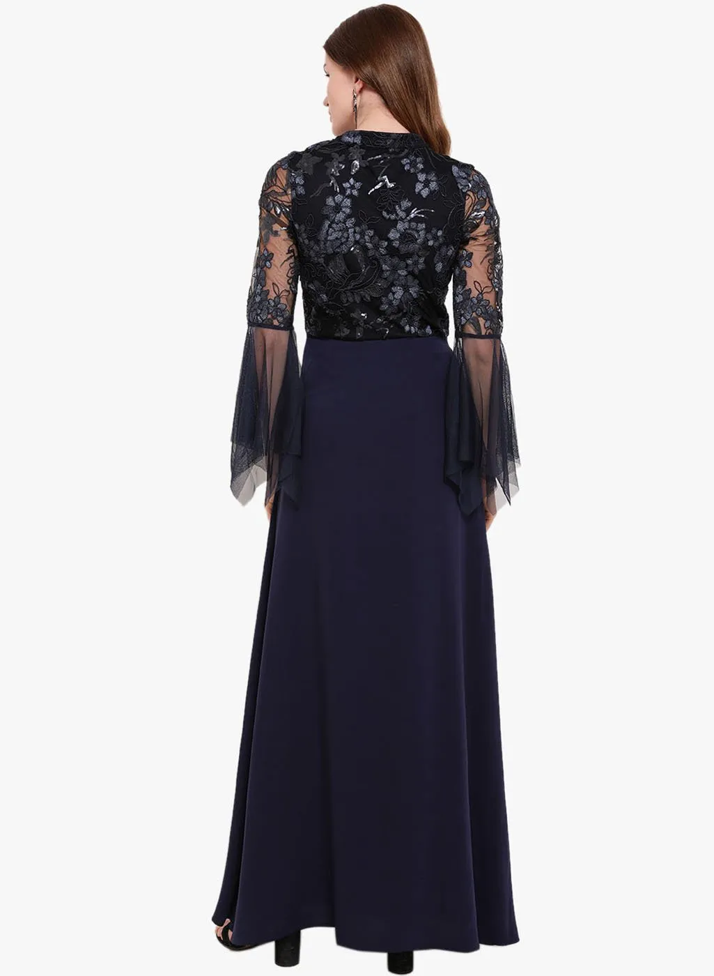 Sarah A -Line Maxi Dress