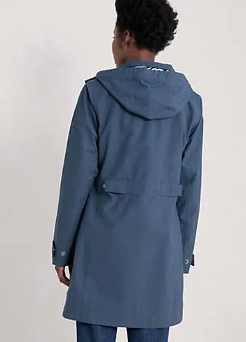 Seasalt Cornwall Coverack Waterproof Coat - Navy | Grattan