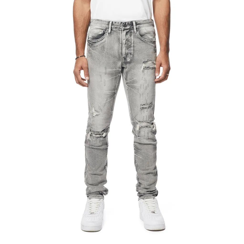 Slim Wave Effect Jeans - Union Grey