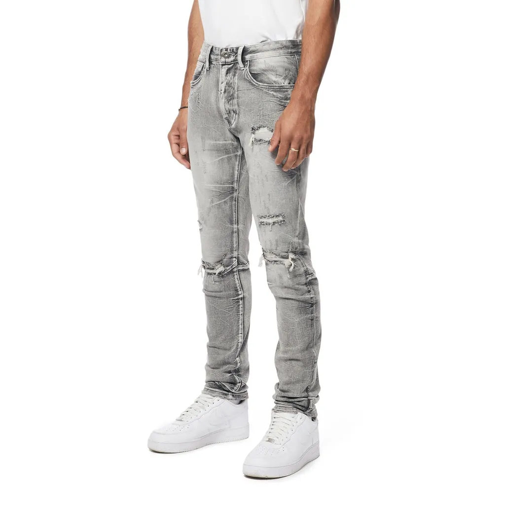 Slim Wave Effect Jeans - Union Grey