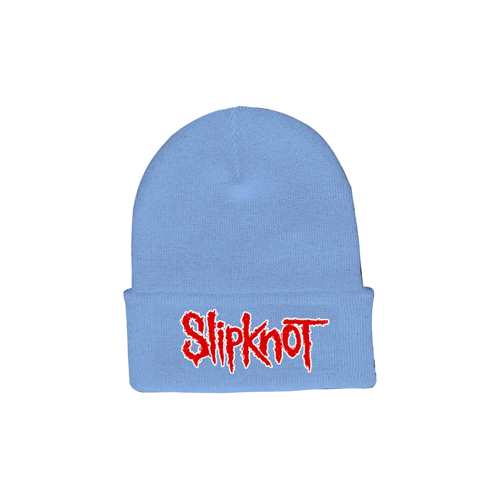 Slipknot Logo Blue Beanie