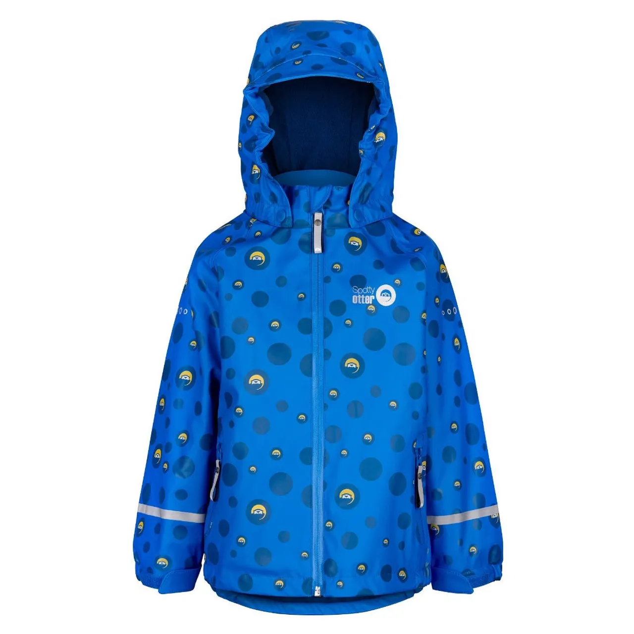 Spotty Otter Forest Leader Fleece Lined Printed Jacket