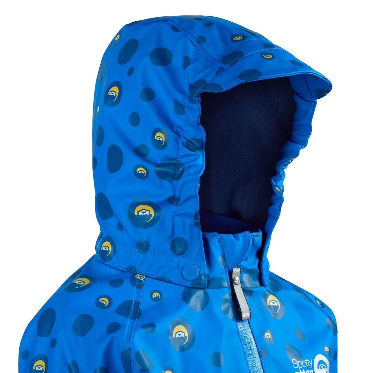 Spotty Otter Forest Leader Fleece Lined Printed Jacket