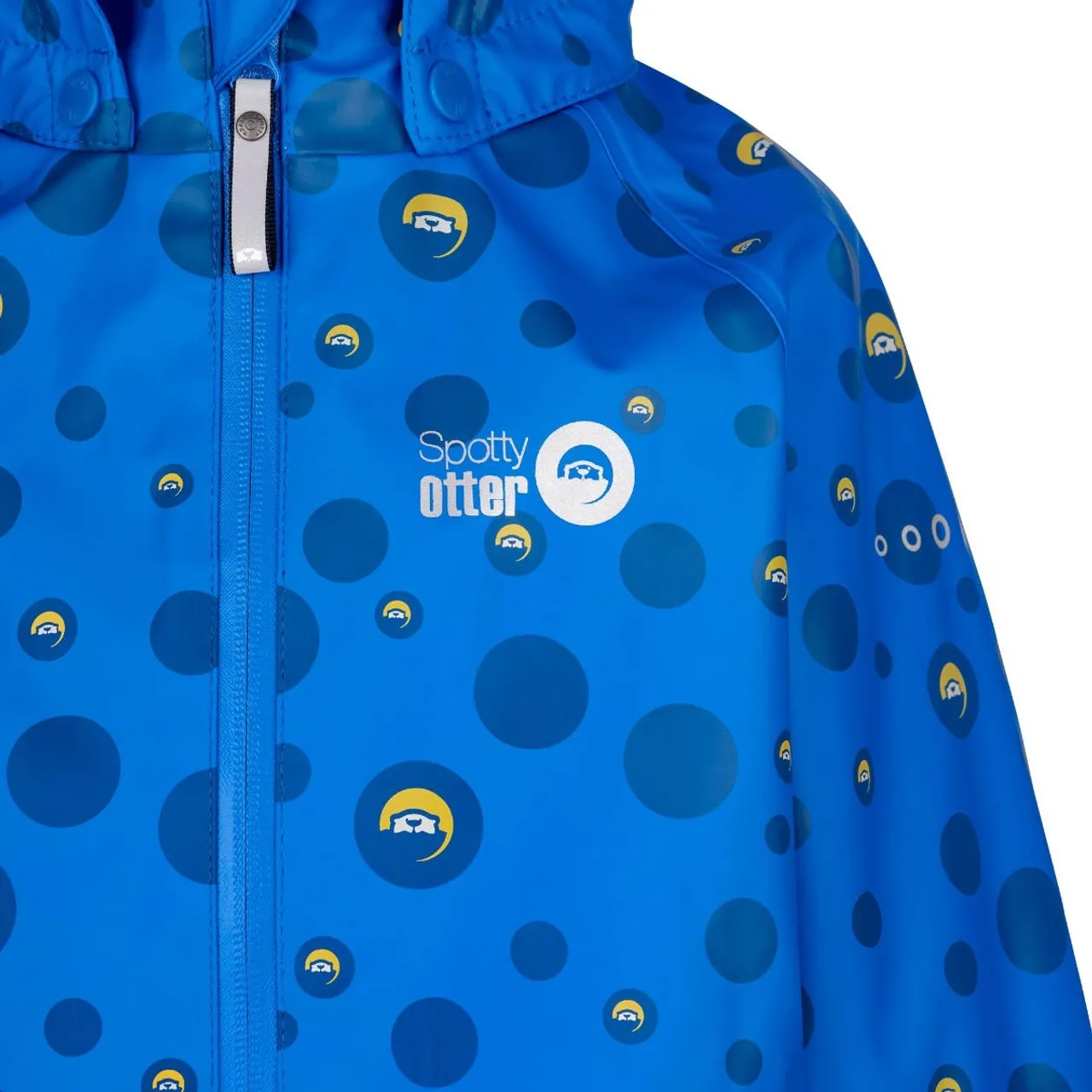 Spotty Otter Forest Leader Fleece Lined Printed Jacket