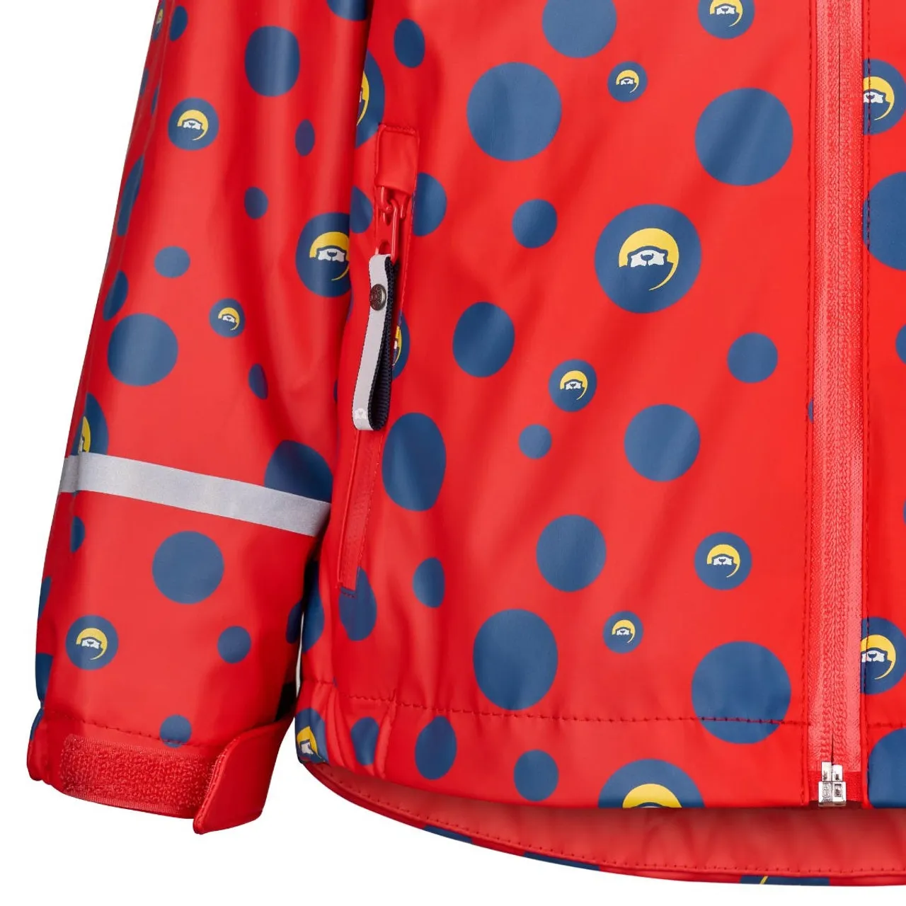 Spotty Otter Forest Leader Fleece Lined Printed Jacket