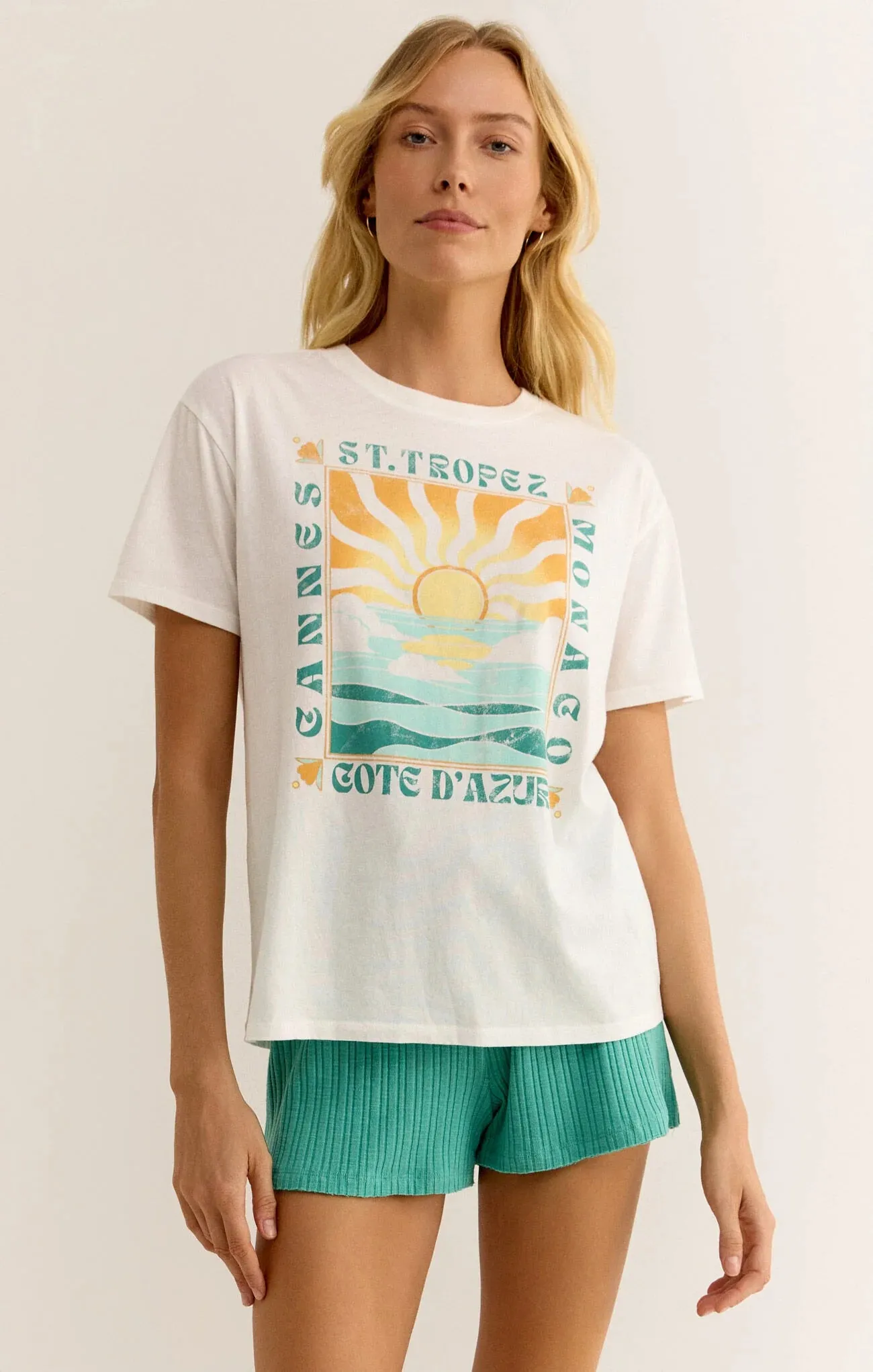 St. Tropez Boyfriend Tee