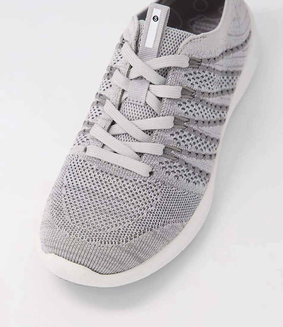 SUPERSOFT Kissings Grey Multi Recycled Knit Sneakers