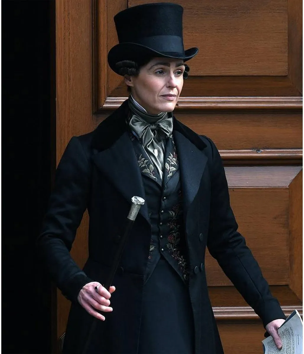 Suranne Jones Gentleman Jack Black Coat