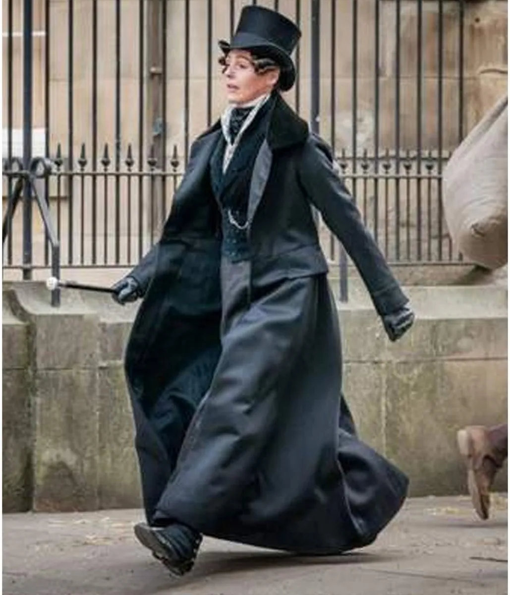 Suranne Jones Gentleman Jack Black Coat