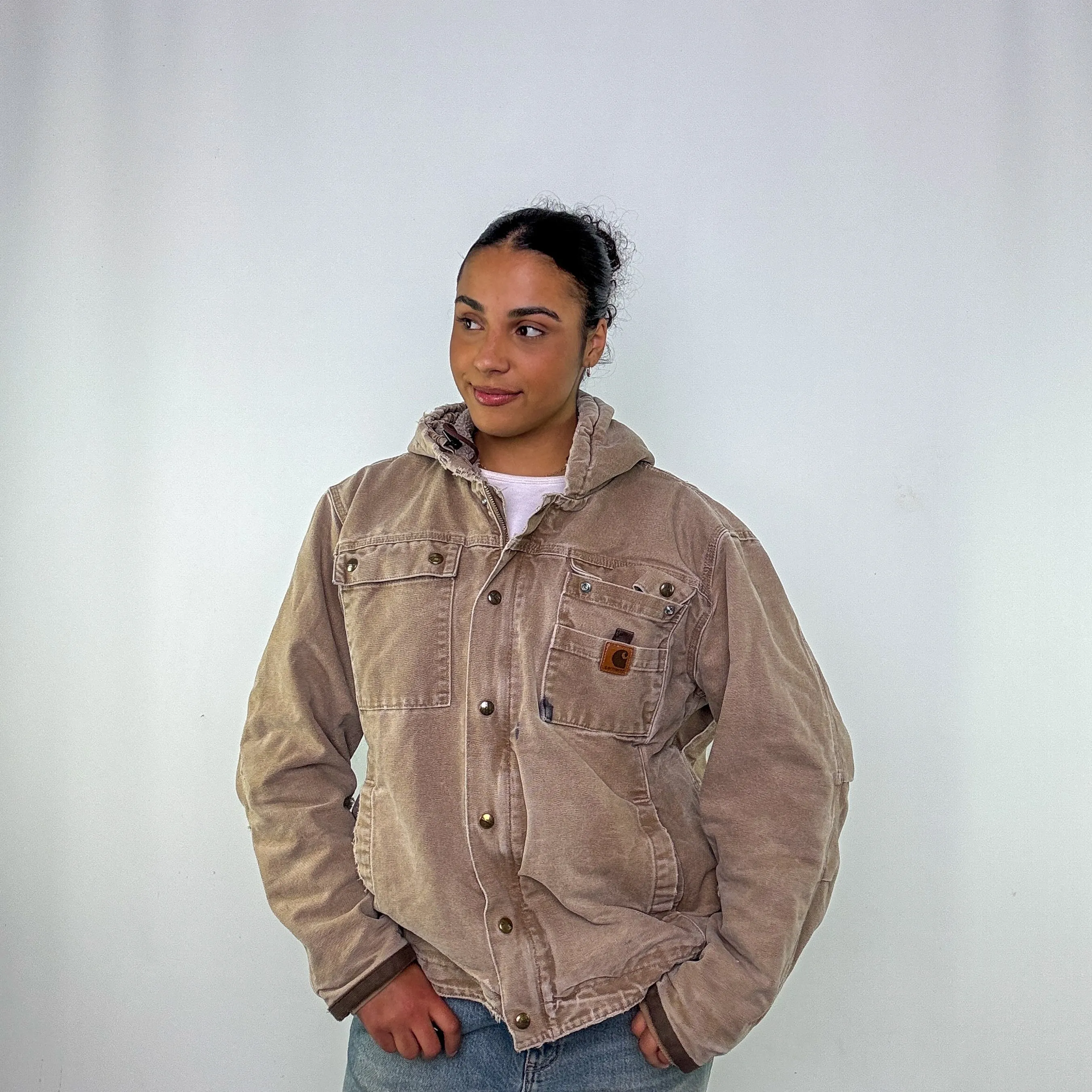 Tan 90s Carhartt Workwear Jacket (L)