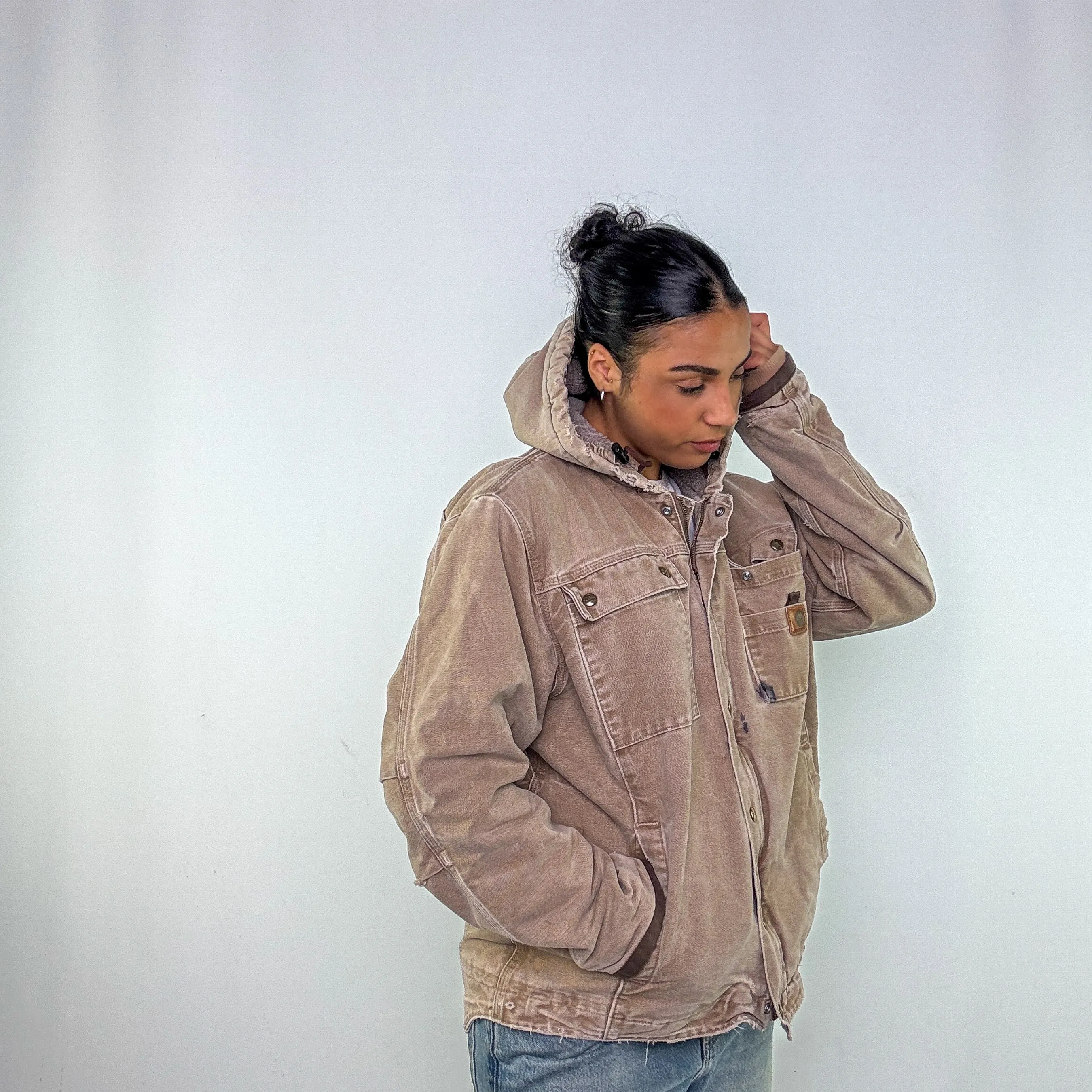 Tan 90s Carhartt Workwear Jacket (L)