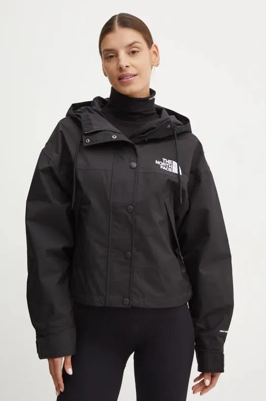 The North Face jacket Reign on Jacket women's black color NF0A8BCHJK31