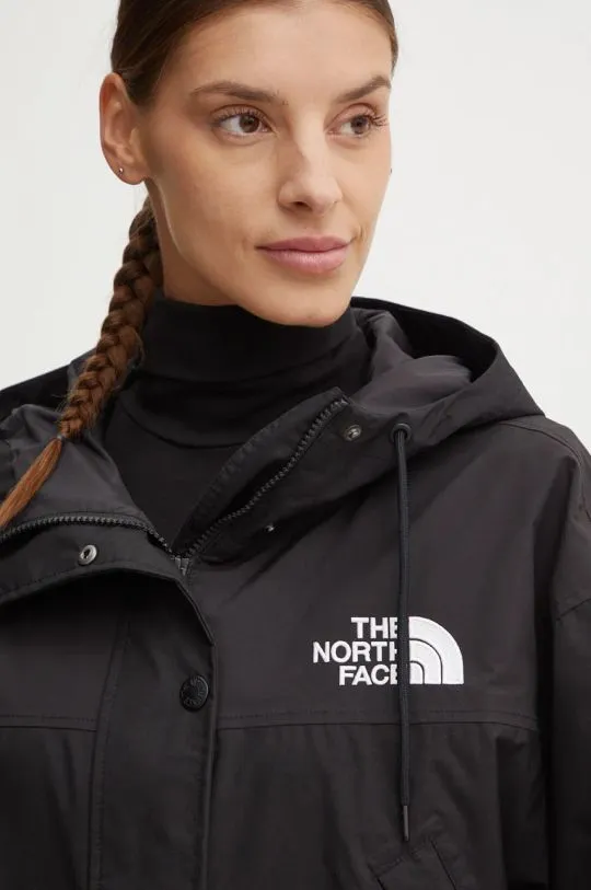 The North Face jacket Reign on Jacket women's black color NF0A8BCHJK31