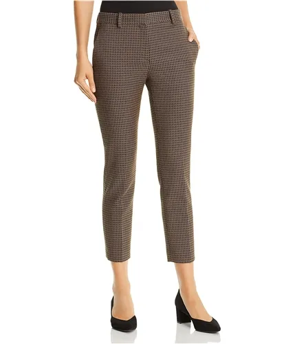 Theory Womens Dot Jacquard Casual Cropped Pants