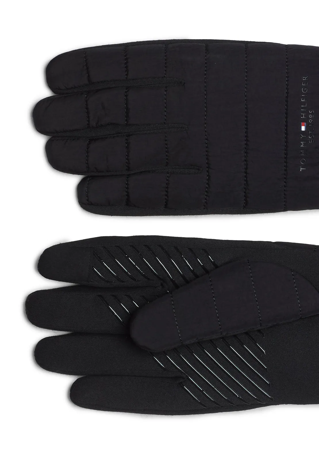 Tommy Hilfiger Touchscreen Gloves, Black