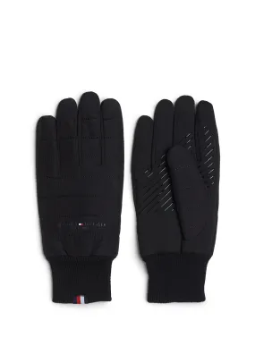 Tommy Hilfiger Touchscreen Gloves, Black