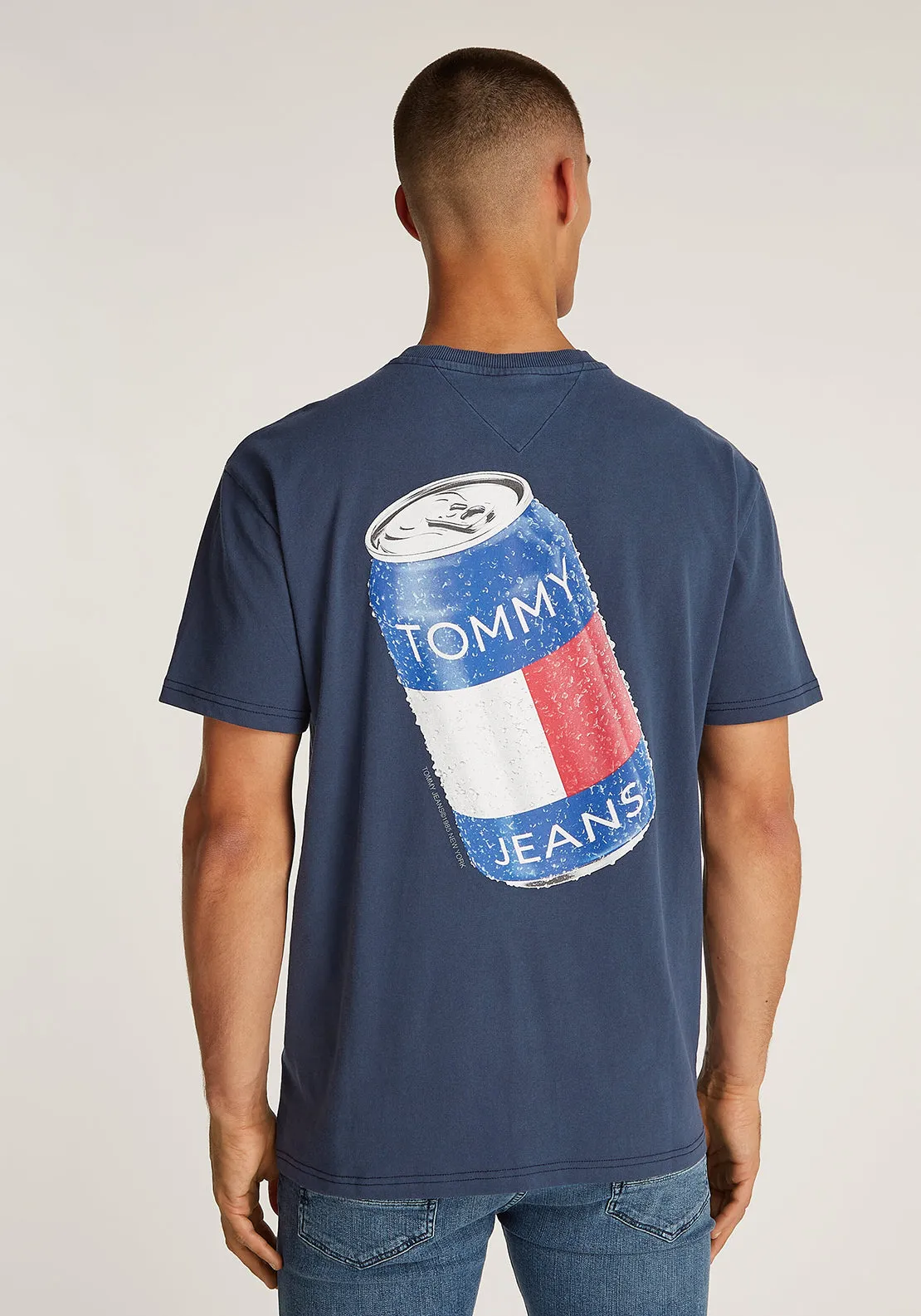 Tommy Jeans Back Graphic T-Shirt, Dark Night Navy