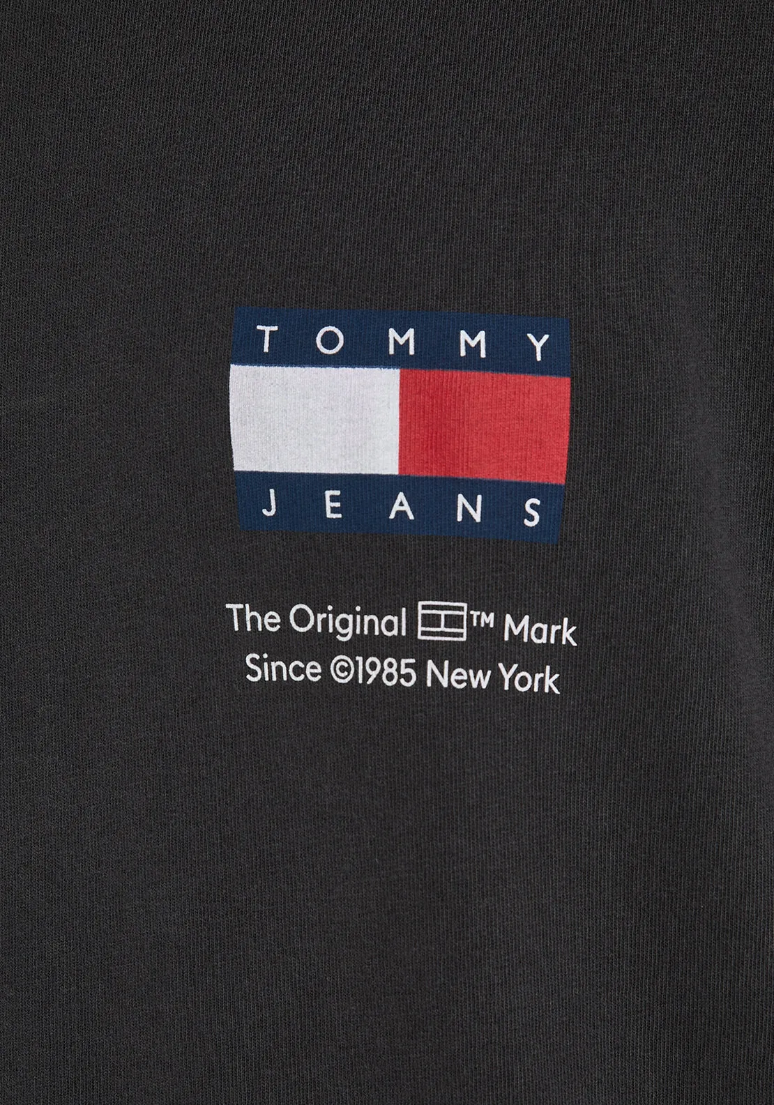 Tommy Jeans Back Graphic T-Shirt, Faded Black