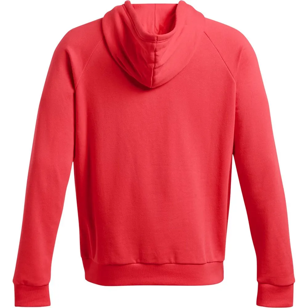 Under Armour - Rival Fleece Logo Hoodie Sweatshirt Men racer red