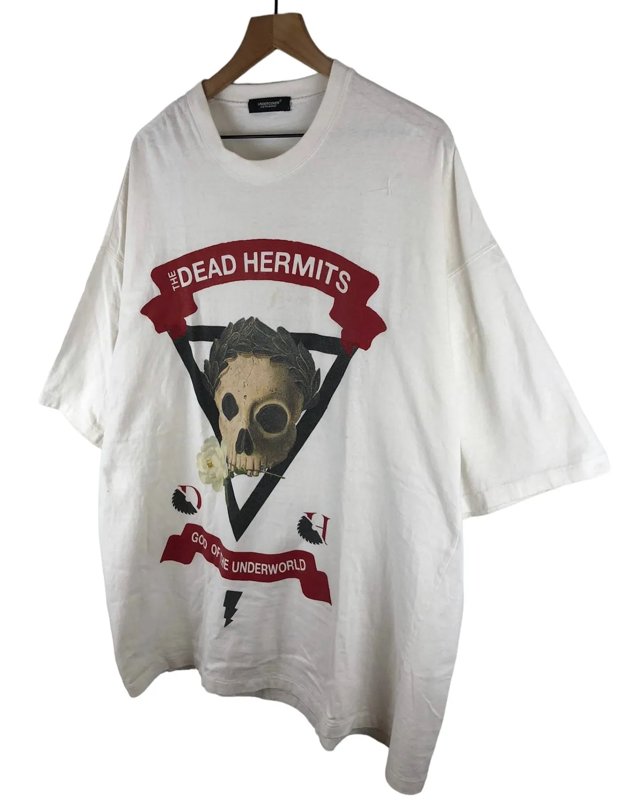 Undercover Dead Hermit Skull Print Tee Size: 4