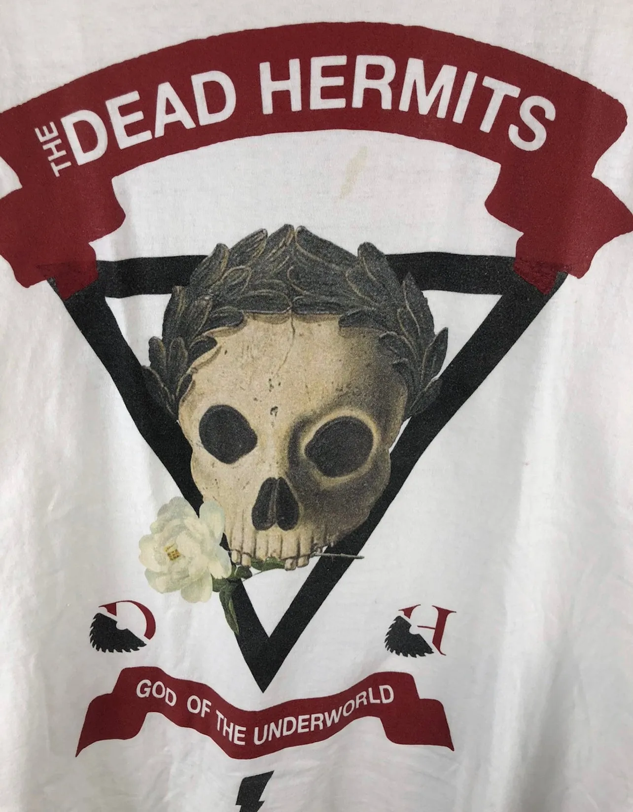 Undercover Dead Hermit Skull Print Tee Size: 4