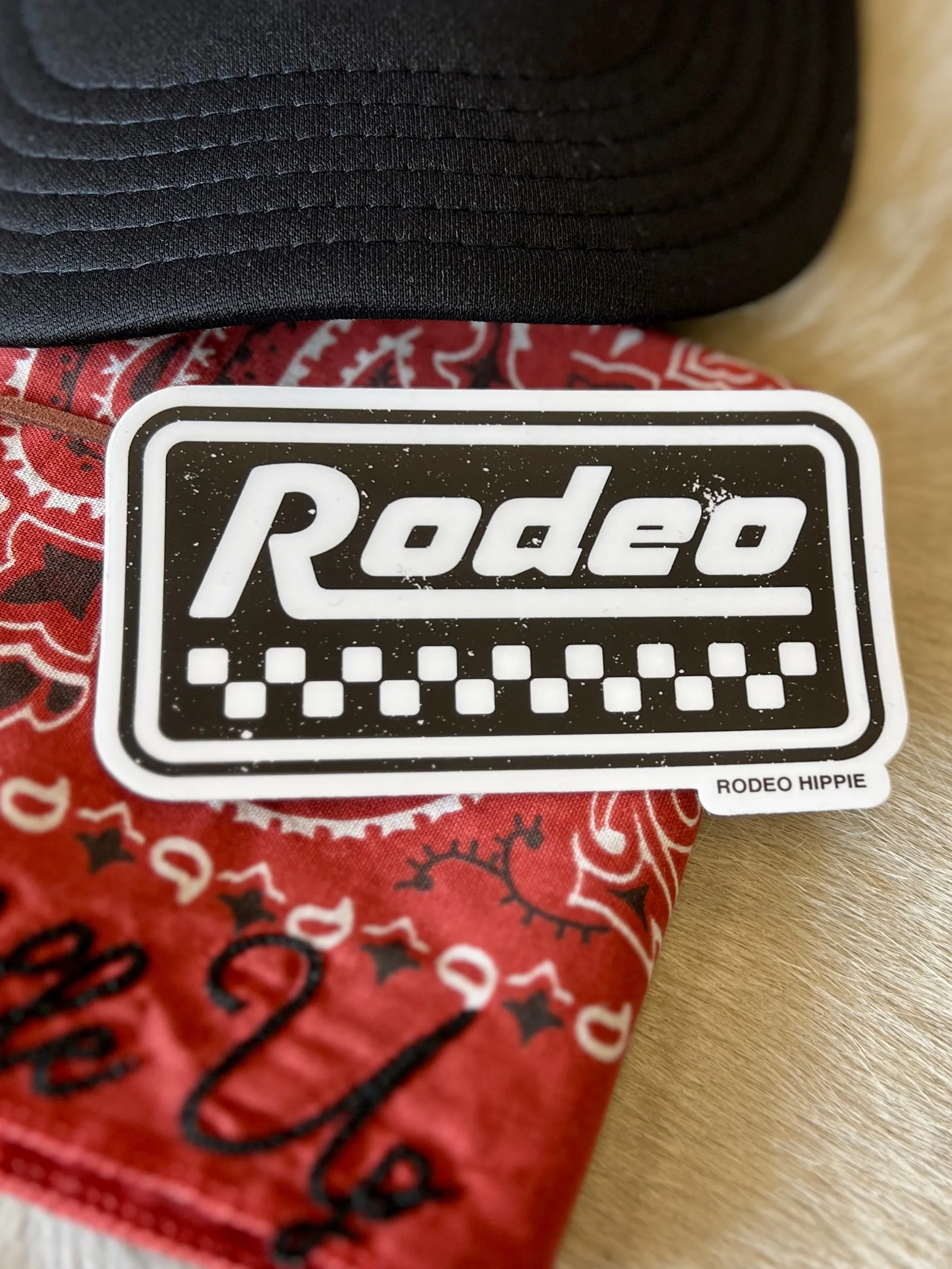 Unisex Rodeo Racer Black Hoodie