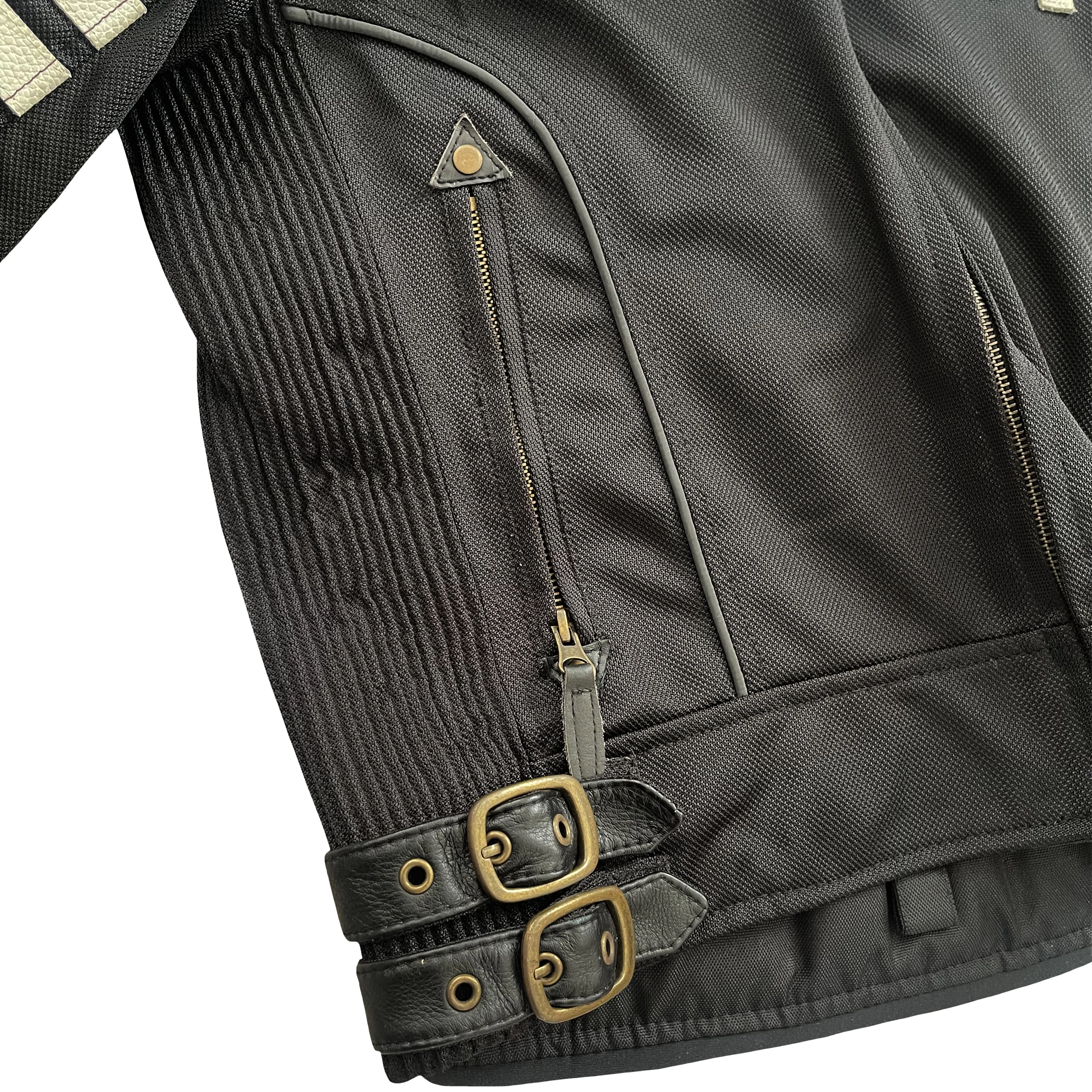 Vanson Leathers Motorcycle Mesh Racer Jacket