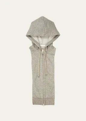 Veronica Beard Heather Gray Hoodie Dickey