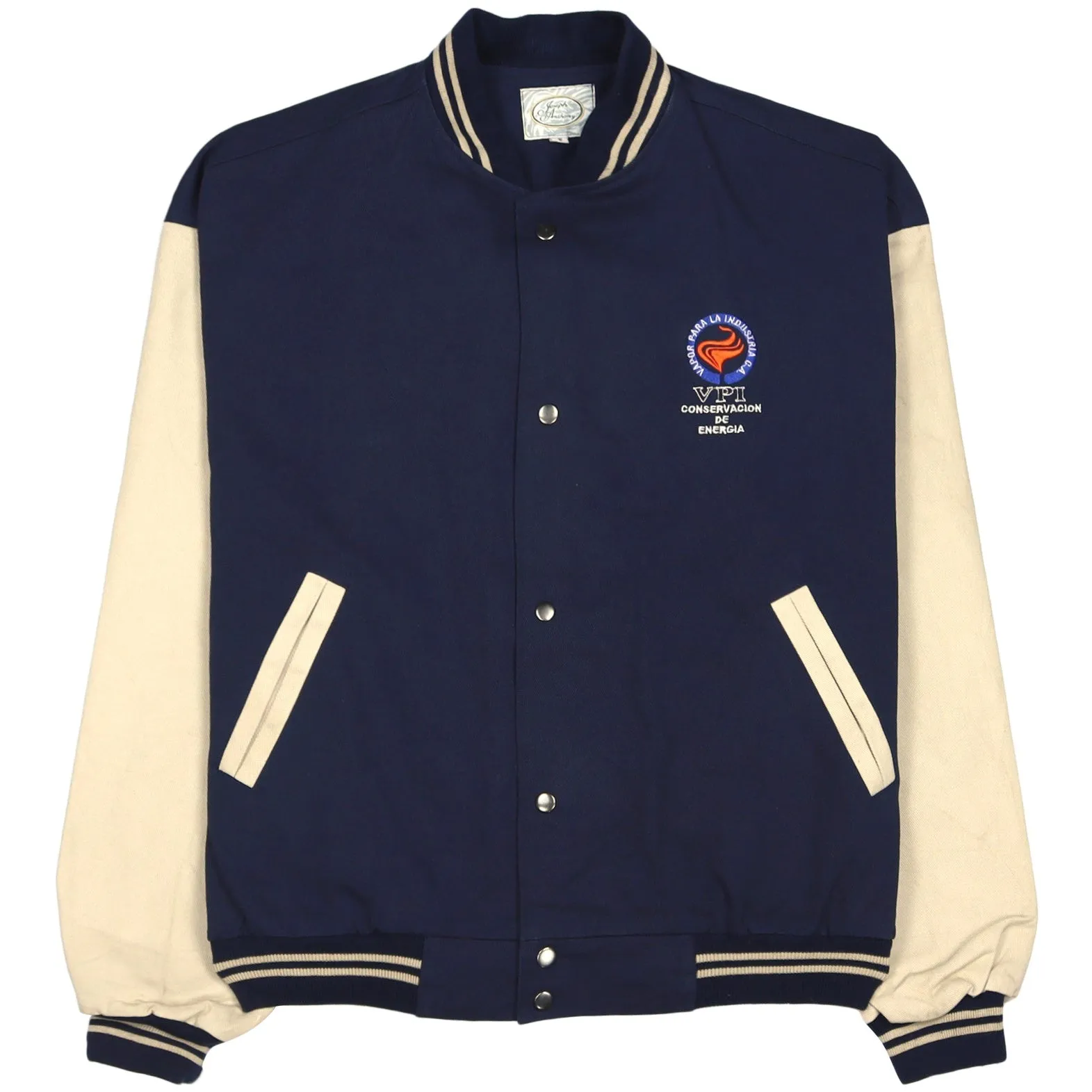 Vintage Navy Varsity Jacket