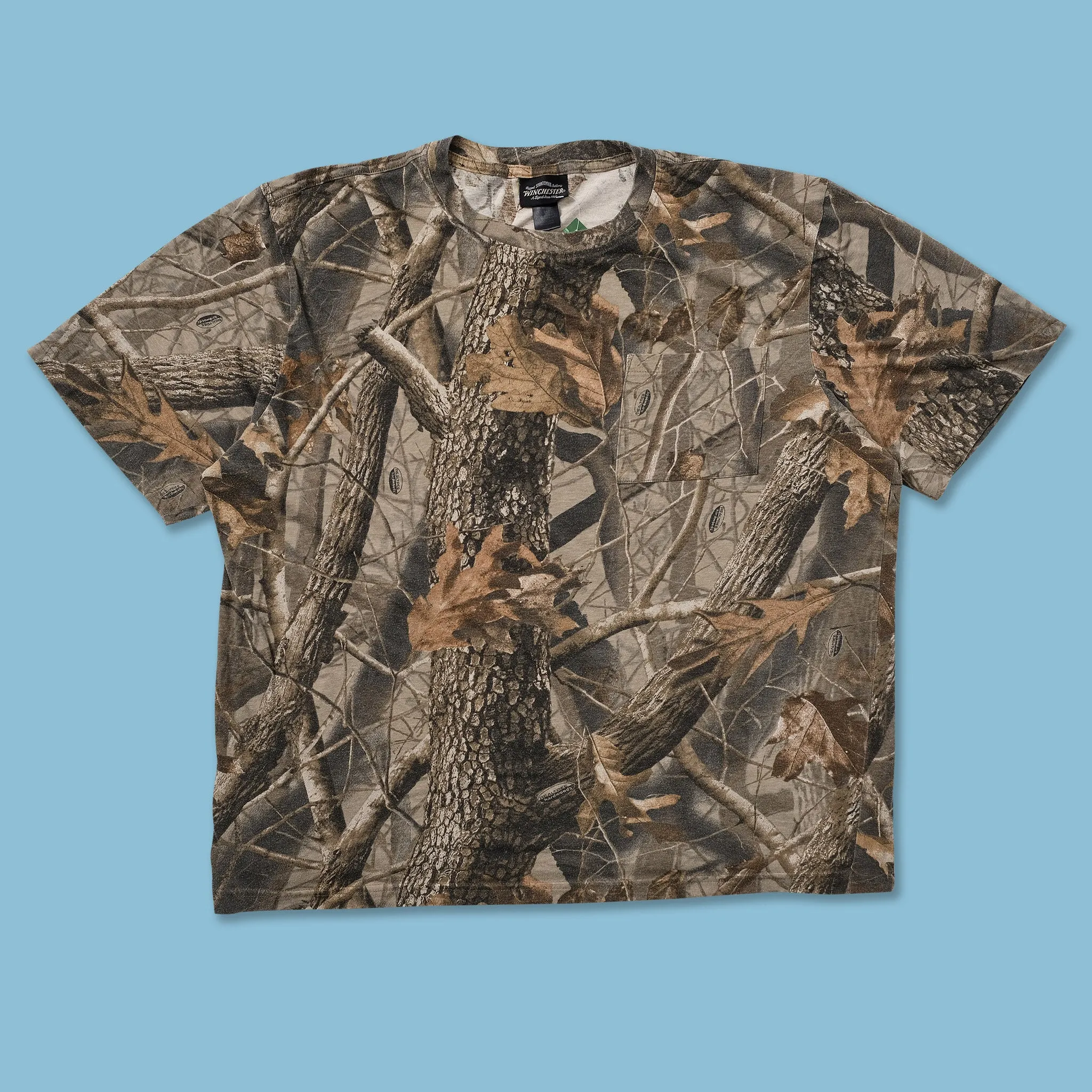 Vintage Real Tree Camo T-Shirt XXL