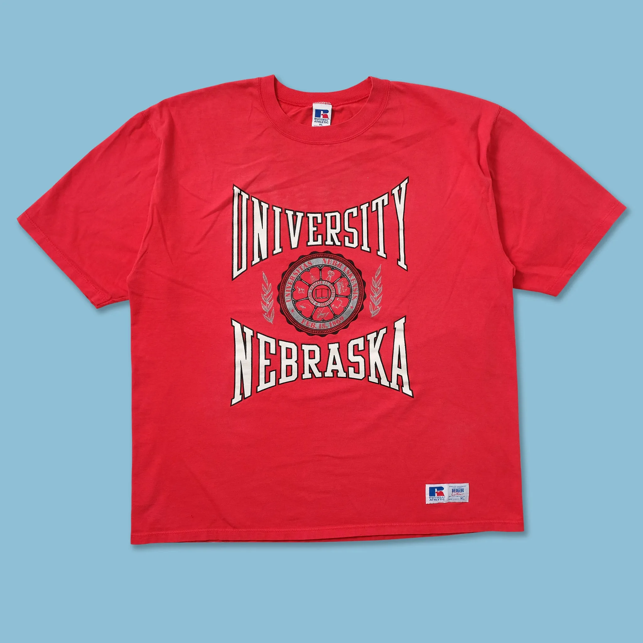 Vintage Russell Athletic University of Nebraska T-Shirt XXL