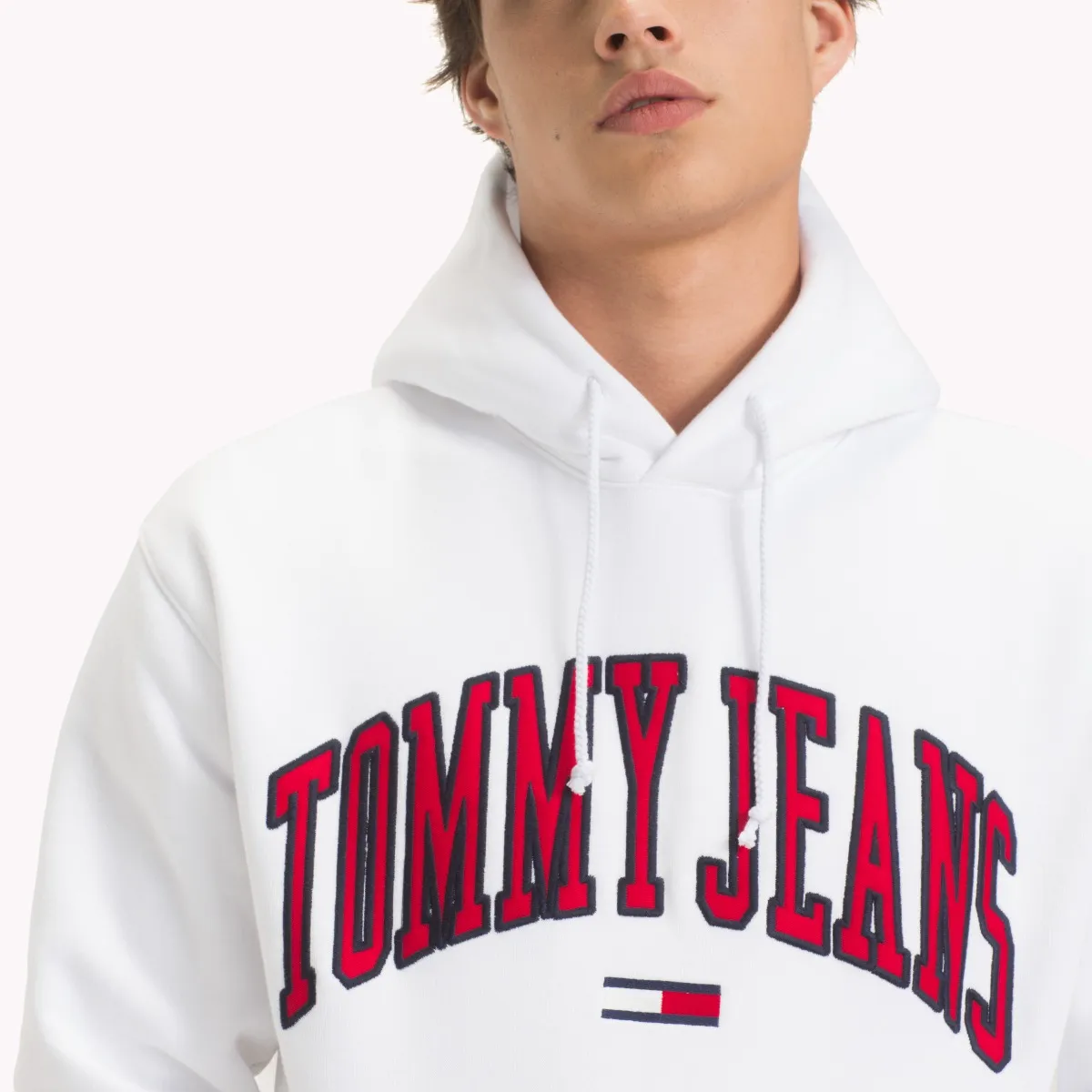 White Tommy Classics Logo Hoody | Sweatshirts & Hoodies | Tommy Hilfiger