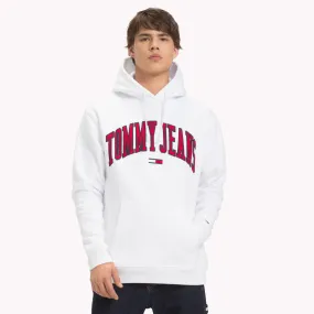 White Tommy Classics Logo Hoody | Sweatshirts & Hoodies | Tommy Hilfiger