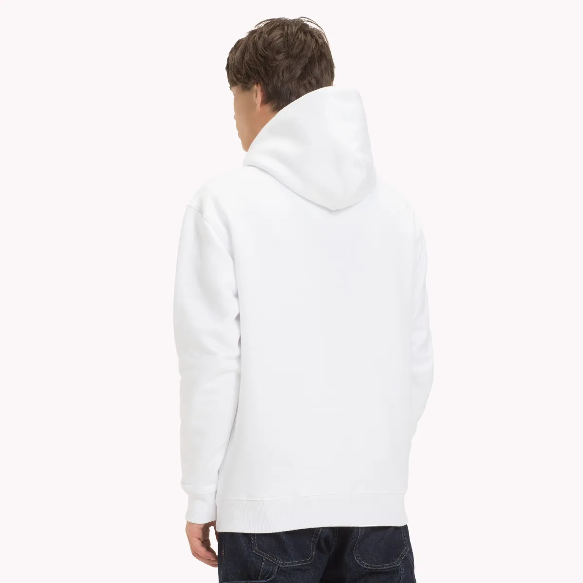 White Tommy Classics Logo Hoody | Sweatshirts & Hoodies | Tommy Hilfiger