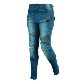 Womens Motorbike Jeans ladies kevlar motorcycle pants