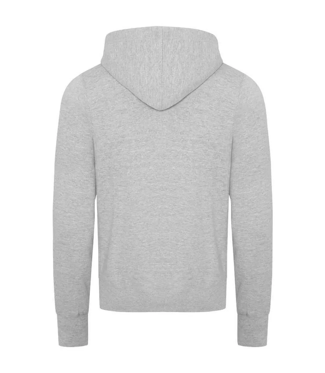 Womens/ladies zoodie heather full zip hoodie heather grey Awdis